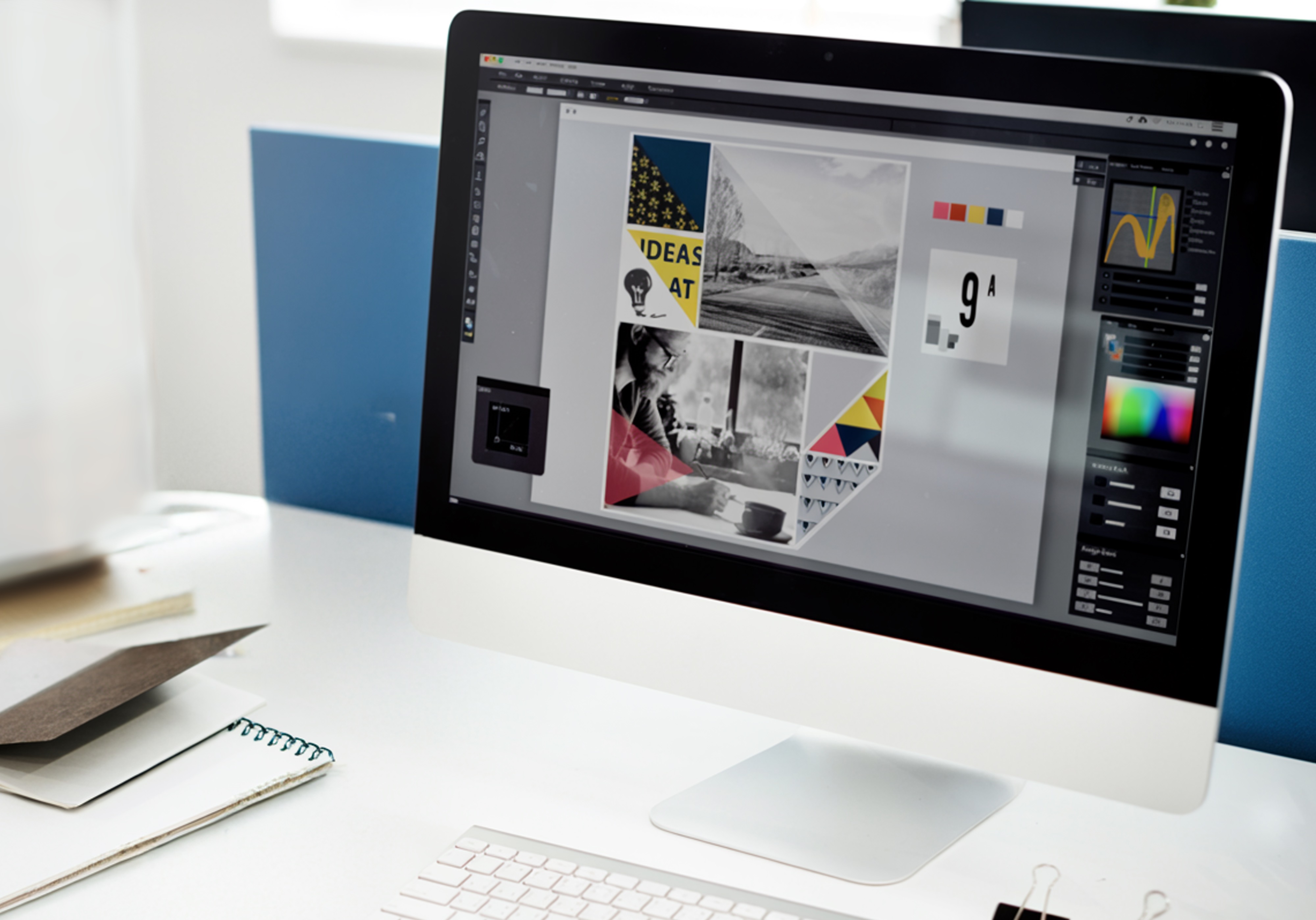 Web Design, Graphich Design, Marketing Concept